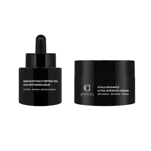 Kit Siero Skin Shot Polipeptidi 10% + Hyalu Radiance Ultra Intensive Cream
