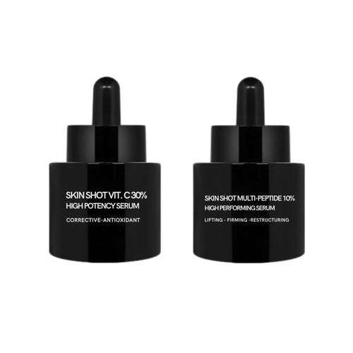 Kit Siero Skin Shot Vit. C 30% + Skin Shot Polipeptidi 10%